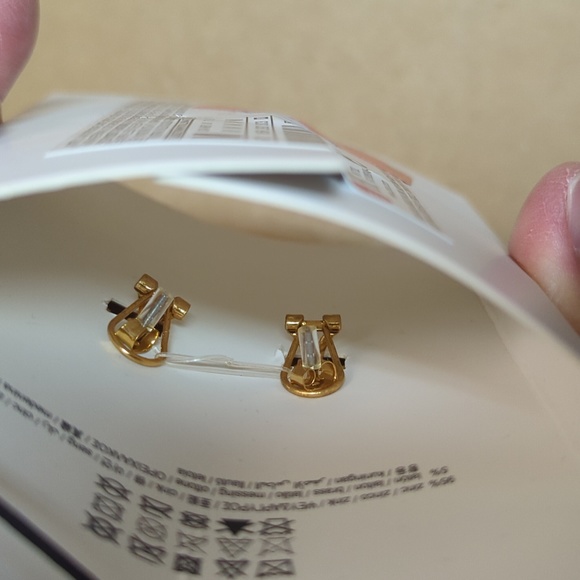 (SOLD) ZARA Co-ord set SNAIL ROPE NECKLACE AND Earrings set - Picture 4 of 6